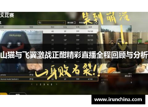 山猫与飞翼激战正酣精彩直播全程回顾与分析